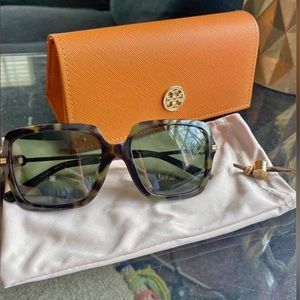 Tory Burch Rectangular Sunglasses - Never Worn